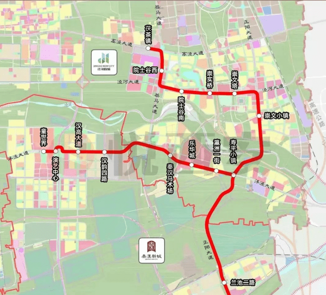 公交线路:881,1181,泾西1号线(茯茶镇站,直达项目门口)地铁规划:10号