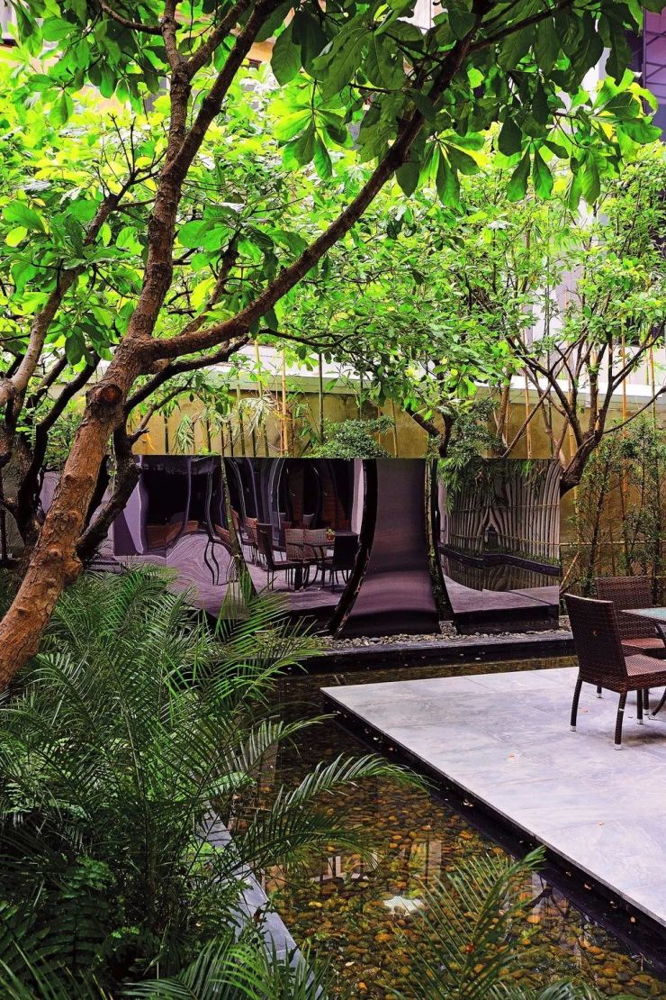 充满意境的庭院设计——是"漏"出来的.