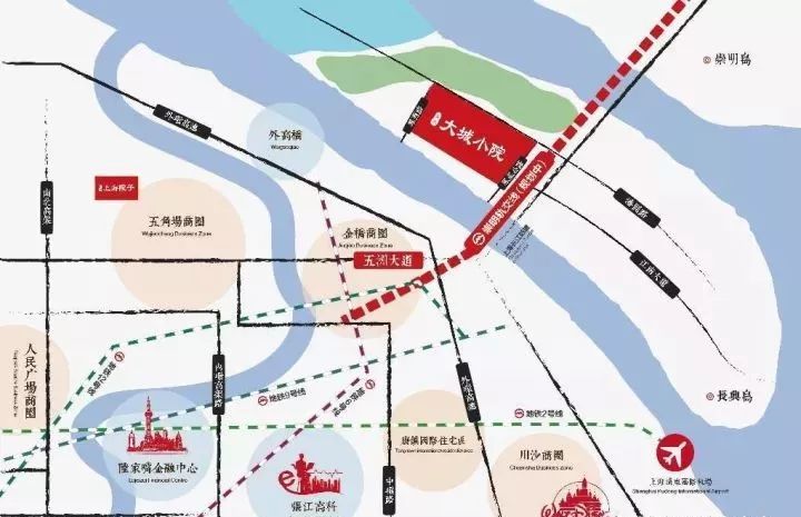 上海长兴岛丨【泰禾·大城小院】丨地铁19号