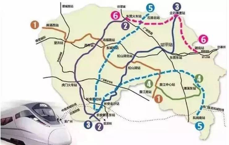 东莞地铁1号线、3号线站点有变!最新规划是这