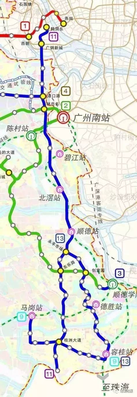 城方便!从佛山搭地铁到中山,今后真的可以有