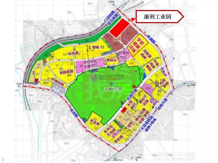 康利工业园旧改限高调至280米南湾现代创新产业新地标崛起