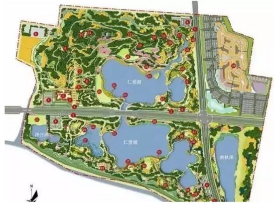 郑州骄傲郑汴中央公园现雏形世界最大城市湿地公园呼之欲出