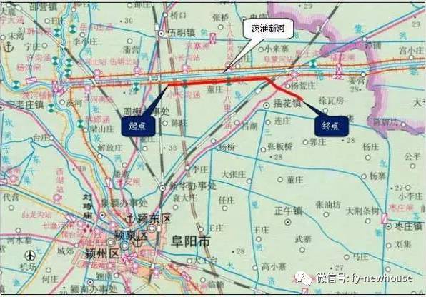 阜阳这条道路即将开工,将改变阜阳交通格局!这些村庄直接受益