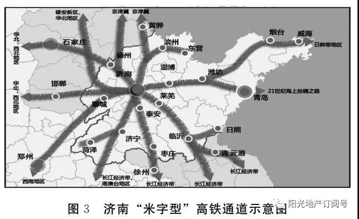 规划建设济青高铁和郑州至济南,济南至莱芜,济南至滨州等铁路,配套