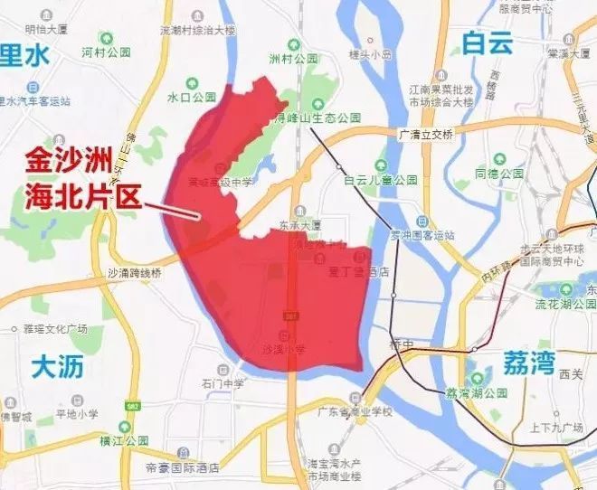 广佛交界的金沙洲未来3条地铁,1条有轨电车怎么看!